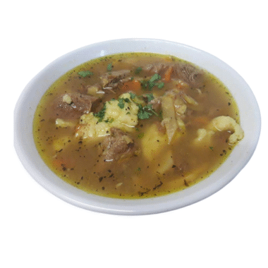 Telečja obara z žličniki