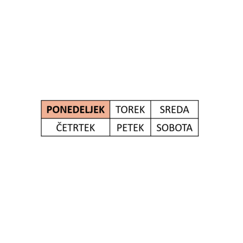 Ponedeljek