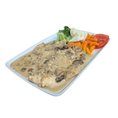 Zrezek v gobovi omaki